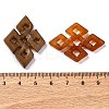 Dyed Natural Xiuyan Jade Carved Pendants G-M195-08A-3