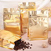 10Pcs BOPP and Aluminized PET and PE Resealable Coffee Zipper Bags with Valve ABAG-TA0001-93D-7
