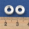Brass Cubic Zirconia Spacer Beads KK-L215-004C-S04-2