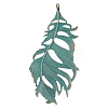 Tibetan Style Alloy Pendants PALLOY-YW0001-36-3