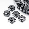 Non-magnetic Synthetic Hematite Beads Strands G-P341-40-4x8mm-1