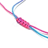 New Colorful Beaded Bracelet Sweet and Cute Girl Style Adjustable Imitation Pearl Bracelet Versatile Bracelet AR4716-7-4