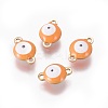 Ion Plating(IP) 304 Stainless Steel Enamel Links connectors STAS-F206-02G-B06-1