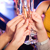 Transparent Acrylic Hexagon Wine Glass Charms AJEW-AB00113-6