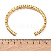 304 Stainless Steel & Cubic Zirconia Cuff Bangles for Women BJEW-T031-01A-5
