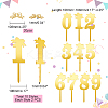 6Pcs 6 Style Acrylic Cake Insert Card Decoration BAKE-SD0001-03-2