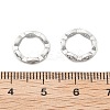 Brass Micro Pave Clear Cubic Zirconia Bead Frame KK-H495-03P-3
