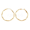304 Stainless Steel Hoop Earrings EJEW-I320-25G-02-4