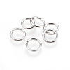 Tarnish Resistant 304 Stainless Steel Saw Cut Open Jump Rings STAS-P212-25P-09-1