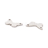 304 Stainless Steel Charms STAS-UN0011-19P-3