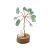 Natural Green Aventurine Chips Tree of Life Decorations DJEW-P022-02A-05-1