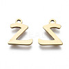 201 Stainless Steel Charms STAS-T044-217G-Z-2