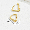 Classic Minimalist Elegant 201 Stainless Steel Hoop Earrings LS-BI8954-1-3