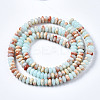Synthetic Aqua Terra Jasper  Beads Strands G-S366-102A-2