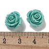 Synthetic Coral Dyed Carved Beads SHEL-I001-05D-01-3