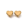 Valentine's Day 304 Stainless Steel Spacer Beads STAS-L315-075G-10-1
