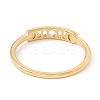 201 Stainless Steel Moon Phase Finger Ring for Women LS-RJEW-A006-04G-1-2