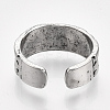 (Jewelry Parties Factory Sale)Alloy Cuff Finger Rings RJEW-T008-25-2