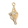 304 Stainless Steel Rhinestone Pendants SA-CBAAE04-05D-G-1