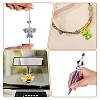 10Pcs 5 Styles Food Grade Eco-Friendly Silicone Focal Beads SIL-YW0001-80-6