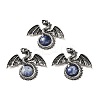 Natural & Synthetic Mixed Gemstone Big Pendants G-B033-07-2