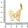 Butterfly 304 Stainless Steel Pendant Decorations STAS-R159-15G-3