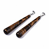 Natural Tiger Eye Big Pendants G-T131-17E-2