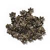 Tibetan Style Bead Caps TIBEB-LF9396YKG-AB-LF-1