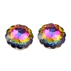 Electroplate Glass Charms EGLA-M028-02A-1