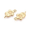 304 Stainless Steel Flower Pendants STAS-T069-31G-2