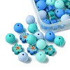 48Pcs 6 Styles DIY Food Grade Silicone & Polymer Clay Beads Jewelry Making Finding Kit DIY-FS0005-83B-3