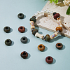 20Pcs Natural Picasso Stone/Polychrome Jasper European Beads G-DC0001-59-5