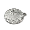 304 Stainless Steel Pendants STAS-P422-12P-2