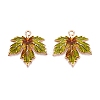 Thanksgiving Day Theme Alloy Enamel Pendants ENAM-T020-52E-01-1
