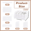 Acrylic Belt Organizer Holder with 4 Compartments ODIS-WH0025-265-2