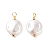 ABS Plastic Imitation Pearl Pendants X1-KK-M266-35G-1