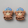 Cattle Food Grade Eco-Friendly Silicone Beads SIL-WH0018-33B-03-1