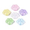 UV Plating Opaque Acrylic Beads OACR-T028-81-1