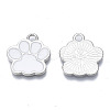 Alloy Enamel Pendants ENAM-T016-22P-B-RS-3