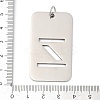 304 Stainless Steel Pendants STAS-M115-01P-Z-3