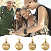 PVD Vacuum Plating 304 Stainless Steel Pendants STAS-UN0050-73-6