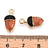 Autumn Theme Alloy Enamel Pendants ENAM-S121-084-3