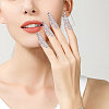 10Pcs Hollow Out Iron Fingers Nail Covers MRMJ-GL0001-20P-6