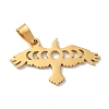 304 Stainless Steel Pendants STAS-U010-21P-1