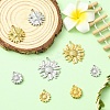 4Pcs 4 Styles 304 Stainless Steel Pendants STAS-YW0003-42G-5