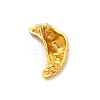 Alloy Croissant Brooch Pin JEWB-F019-01G-2