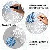 Mandala Stainless Steel Cutting Dies Stencils DIY-WH0238-147-4