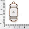 Tibetan Style Alloy Pendants AL-CBA2376-19R-3