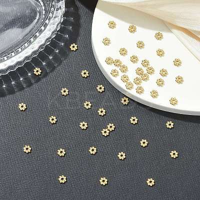 SHEGRACE Brass Spacer Beads XGRQ1H772-332G-1