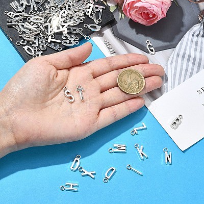 130Pcs 26 Styles Tibetan Style Alloy Pendants FIND-YW0004-79-1